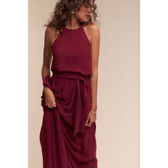 BHLDN Dresses & Skirts - NWT BHLDN BLACK CHERRY ALANA DRESS